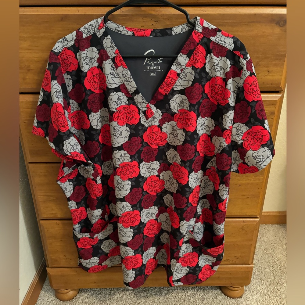 scrub top